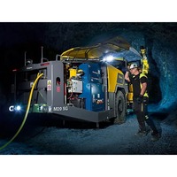 Foreuse à roche jumbo Epiroc M20S sans tuyau, à batterie, pour l'exploration souterraine, le tunnelage et l'exploitation minière, chariot de forage