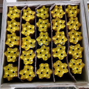 Brocas de Botón Roscadas para Perforación de Roca T38 T60 T45 de 89 mm y 127 mm, Herramientas de Perforación de Alto Rendimiento con Certificación ISO-9001 para Minería de Carbón - Product Image 3