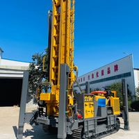 Machine de forage de puits d'eau profonds hydraulique haute performance 600m 700m à vendre