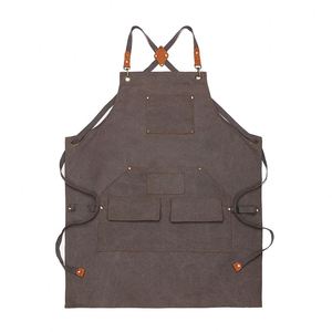 Tabliers de travail robustes sans manches avec logo personnalisé brodé/imprimé, taille ajustable, lavables en machine, écologiques et anti-salissures - Product Image 1
