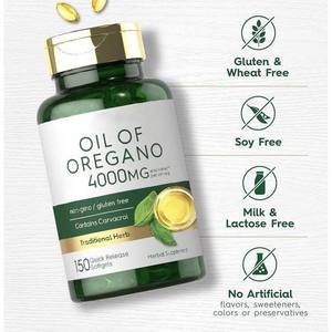 Capsules molles d'huile d'<span class=keywords><strong>origan</strong></span> de haute qualité - Formule de santé à base de plantes pour renforcer <span class=keywords><strong>l</strong></span>'immunité - Complément alimentaire à base de plantes - Product Image 2