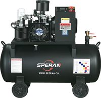 Vente d'usine SPERAN : Compresseur d'air à vis scroll monophasé AC, polyvalent et largement utilisé, pour fournisseurs
