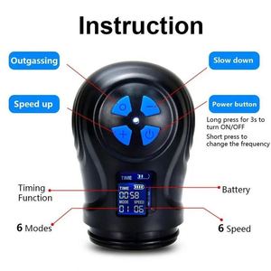 Pompe hommes heureux Ed homme pénis pour Cum Penianose Jockstrap Veuum sperme outils aspirateur sucer Masturbation bite et balles - Product Image 6