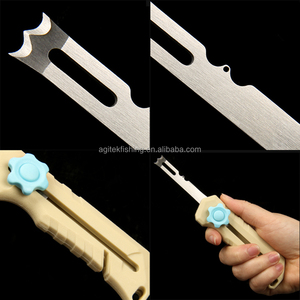 Outil de pêche en mer, dégorgeur d'hameçons, coupe-ligne, pour la pêche au bar, portable, étanche, en acier inoxydable, pour dégorger les calmars - Product Image 3