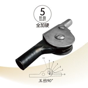 Ajusteur d'angle pour canapé paresseux en fer durable, à usage domestique, avec charnière pliante sécurisée, accessoire Tatami, noir, mobilier moderne et facile à assembler - Product Image 2