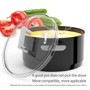 Chất Lượng Cao Nhà Bếp Biểu Tượng Tùy Chỉnh Die Gang Không Dính Chậu Pan <span class=keywords><strong>Set</strong></span> Soong Nhôm Chảo Đồ Nấu Nướng Bộ Của Nấu Ăn Chậu - Product Image 5