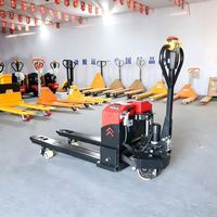 Chariot portable à batterie au plomb-acide de 2-3 tonnes, manutention de palettes, tout-terrain entièrement électrique avec certification CE