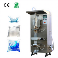 Machine de remplissage de sachets d'eau en acier inoxydable, machine d'emballage de sachets, machine automatique de découpe et de thermoscellage - Offre Spéciale