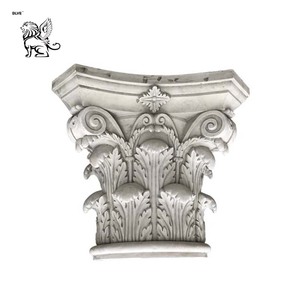 Columna romana de piedra de construcción para decoración del hogar <span class=keywords><strong>Capital</strong></span> Pilar de mármol <span class=keywords><strong>Capital</strong></span> - Product Image 2