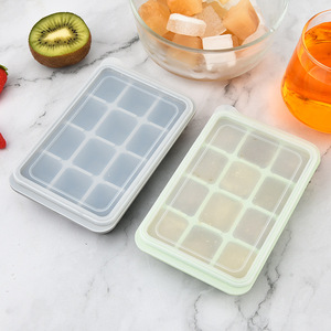 BPA miễn phí <span class=keywords><strong>Silicone</strong></span> <span class=keywords><strong>Ice</strong></span> Cube khay dễ dàng-phát hành <span class=keywords><strong>Silicone</strong></span> <span class=keywords><strong>Ice</strong></span> Cube khuôn mẫu linh hoạt khay đá cho tủ đông - Product Image 3