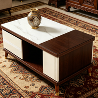 Meuble TV moderne de luxe personnalisé avec rangements et vitrines pour salon, ensemble de meubles de maison