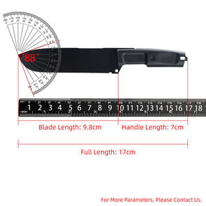 Cuchillo Bowie ER ONTOS II con Hoja Recta No Ajustable, Modelo SS247, para Campismo y Actividades al Aire Libre, Hoja de Acero N690, Mango de Craton, 20cm - Product Image 2