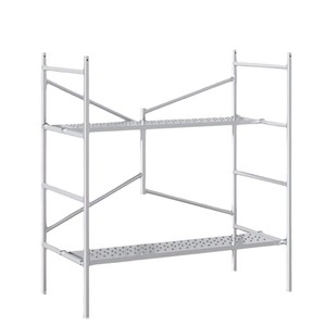 Échafaudage en aluminium en stock avec des tailles personnalisables pour les chantiers de construction et les équipements de levage d'échafaudage - Product Image 1
