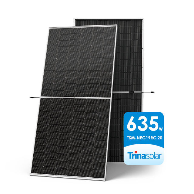 Trina Solar N-Type TOPCon Bifacial PV Module 620W 625W 630W 635W Solar Panels Ready to Ship