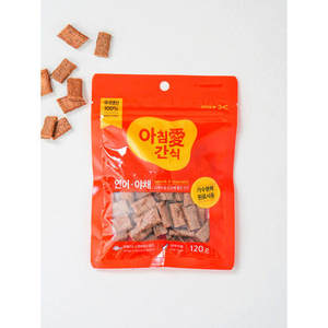 Snack de petit-déjeuner biologique 120g pour animaux de compagnie, saumon et légumes, nourriture riche en protéines pour chat, nourriture pour chien, goût sûr, fruits - Product Image 1