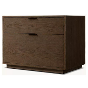 Mesa de Noche Cerrada MONTECITO, Muebles Modernos de Lujo, Mesita de Noche Cerrada para Dormitorio con Cajón - Product Image 4