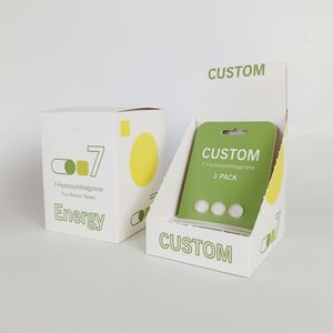 Tùy chỉnh bán lẻ Bao bì máy tính bảng 1CT/3ct thuốc vỉ bao bì thủ công Giấy hộp các tông - Product Image 2