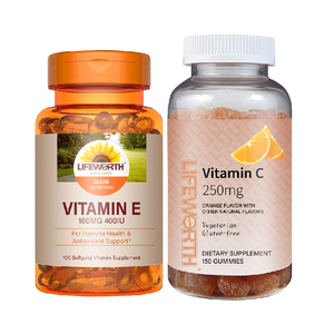 Lifeworth Serum Vitamines <span class=keywords><strong>E</strong></span>, perawatan kulit kapsul <span class=keywords><strong>Vitamin</strong></span> <span class=keywords><strong>E</strong></span> suplemen makanan - Product Image 1