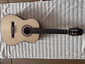 <span class=keywords><strong>Guitarra</strong></span> Clásica K-100 de 3/4 de Tamaño, Abeto y <span class=keywords><strong>Caoba</strong></span>, para Práctica y Presentaciones - Product Image 2