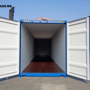 ตู้คอนเทนเนอร์เหล็กคอร์เทนแบบแห้งขนาด 40 ฟุต HC High Cube 40HQ ตู้คอนเทนเนอร์ขนส่งมาตรฐานขนาด 40 ฟุต 20GP ความจุ 76.2 ลูกบาศก์เมตร ได้รับการรับรอง CSC จาก JUNYANG - Product Image 6