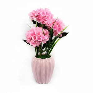 HYDRABGEA 16,5 pouces, fleurs artificielles en plastique, 12 pièces/boîte, arrangements pour la Saint-Valentin, décorations de Thanksgiving, modèle - Product Image 2