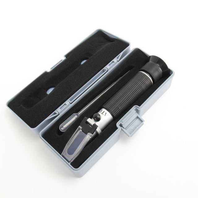 Refractometer Veterinary Medicine Dog Refractometer Measure Serum Protein Urine Density Traditional Hand Held Refractometer