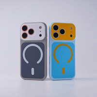 Dierenprint Magnetische Compatibiliteit Volledige Bescherming Window-Cut Case PC Materiaal Matte Afwerking