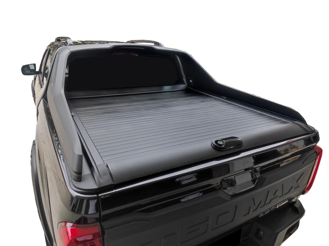 Retractable Aluminum Alloy Hard Type Rolling Tonneau Cover for Pickup Truck Bed Cover Compatible LDV TERRON 9 MAXUS INTERSTELLAR