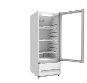 Refrigerador con Puerta de Vidrio, Refrigerador Exhibidor de Bebidas con Ventilador, Enfriador Vertical Dss-186m* - Product Image 5