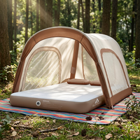 Hersteller Camping-Luftbett Matratze Tragbar für Outdoor-Schlafzimmer Nutzung für 2 Personen PVC Neues Material USB-Pumpe