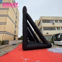 Écran de cinéma gonflable d'occasion bon marché écran de projecteur pliable écran de projection arrière gonflable à vendre