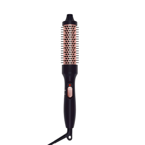 1.25 pouces en céramique Double PTC chauffé cheveux friser peigne Portable électrique bigoudi LED affichage de la température pour la maison hôtel utilisation - Product Image 6