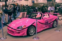 Kit carrosserie aérodynamique TOPMIX pour Honda S2000 AP1, style Veilside, comprenant pare-chocs avant, pare-chocs arrière, jupes latérales et extensions d'ailes.