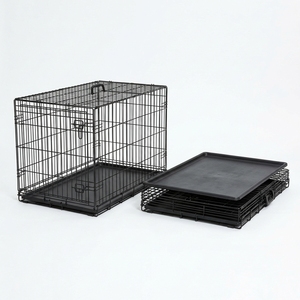 Jaula Metálica Plegable para Perros 2026, para Golden Retriever, Labrador, Husky, Pastor Alemán, <span class=keywords><strong>Pitbull</strong></span> - Product Image 2