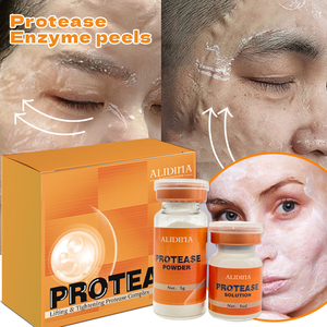 Enzima Lifting péptido máscara hexapéptido polvo liofilizado enzima Natural <span class=keywords><strong>Marsk</strong></span> Set proteasa papaína enzima para estiramiento Facial B - Product Image 1