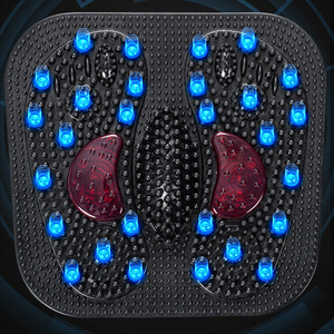 Masseur circulatoire sanguin, appareil de massage électrique des pieds avec thérapie infrarouge, rechargeable par USB, bleu 031 - Product Image 2