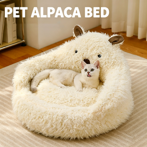 New Alpaca Nest Winter Warm <b>Dog</b> Nest Deep Sleep Cat Nest Pet Supplies Cat <b>Sofa</b> Cross Border Wholesale - Product Image 6