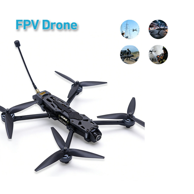 Original Manufacturer 7-Inch FPV Foldable RC Drone Professional Quadcopter Brushless Motor and Fuselage Body Parts FPV Drone