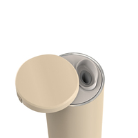Thermos thermique froid/chaud bouteille à couvercle coulissant en acier inoxydable 304 de luxe avec bec plaqué or et verrouillage thermique 24h