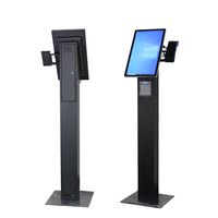 Écran tactile plat personnalisé de 15,6 21,5 24 pouces, écran tactile IPS LCD, borne de commande automatique