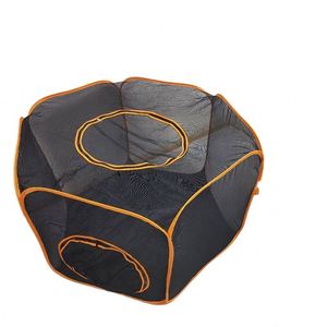 Tente de camping pour chat d'extérieur BSCI, en tissu maillé transparent, pliable facilement, portable, pour animaux de compagnie - Product Image 2