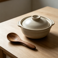 Cuillère à riz en bois d'acacia naturel, spatule antiadhésive pour cuiseur à riz et usage en cuisine, outils de cuisine