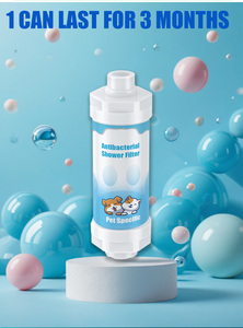 2024 a Dog Cat Factory Venta al por mayor Vida útil de plástico Colorido Vitamina Corea Baño Ducha Filtro de agua a la venta - Product Image 5