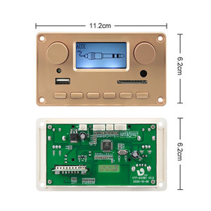 VIRE Nuevo Bluetooth 5,0 Placa decodificadora Pantalla <span class=keywords><strong>LCD</strong></span> Grabación de llamadas Reproductor de Mp3 WMA Car Audio USB TF USB Módulo de radio FM - Product Image 2