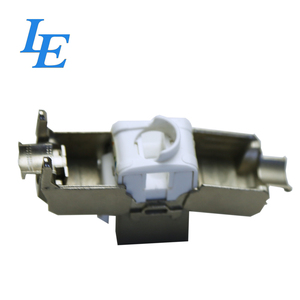 LE RJ45 FTP Cat5e Argenté 180 Degrés Sans Outil Connecteur Keystone Accessoires Réseau Certifié CE/ROHS pour Réseau Ethernet - Product Image 6