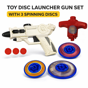 Dischi per tiro a disco per pistola Launcher gioco all'aperto regali promozionali personalizzati per bambini giocattolo di plastica pistole per bambini giocattoli di lancio della fabbrica - Product Image 1