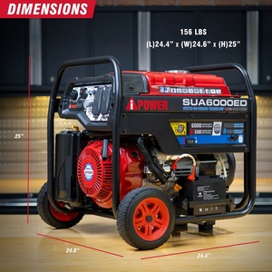 גנרטורים דו-דלקיים של סנסי 6 קילוואט 5500 וואט 6 קילוואט-אמפר 8 קילוואט-אמפר 10 קילוואט-אמפר 12 קילוואט-אמפר גנרטור נייד עם אינברטר - Product Image 6