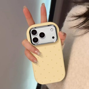 เคสโทรศัพท์ดีไซน์รูปหัวใจแบบเรียบง่ายสำหรับ iPhone 14/15/16/17 Air และสำหรับ iPhone 16 Pro Max รุ่นใหม่ฝาครอบป้องกันการกระแทก - Product Image 4