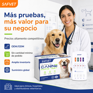 Prueba de Antígeno CPV CDV GIA CCV para Perros, Parvovirus, Moquillo, Giardia, Coronavirus, Equipo de Diagnóstico Veterinario, Kit de Prueba de Antígeno - Product Image 5