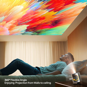 Projecteur BYINTEK <span class=keywords><strong>A12</strong></span>, vente flash, 4K <span class=keywords><strong>Android</strong></span> <span class=keywords><strong>13</strong></span>, 720P Full HD, 350 lumens, projecteur LCD portable, home cinéma, projecteur LED, projecteurs pas chers - Product Image 4